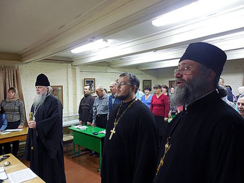 Нижегородские священнослужители преподают на краткосрочных катехизических курсах в Котласской епархии 
