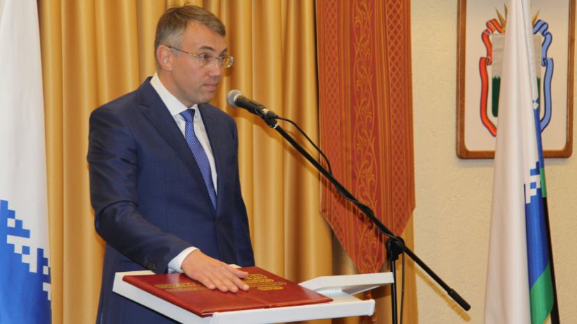 Игорь Кошин вступил в должность губернатора НАО