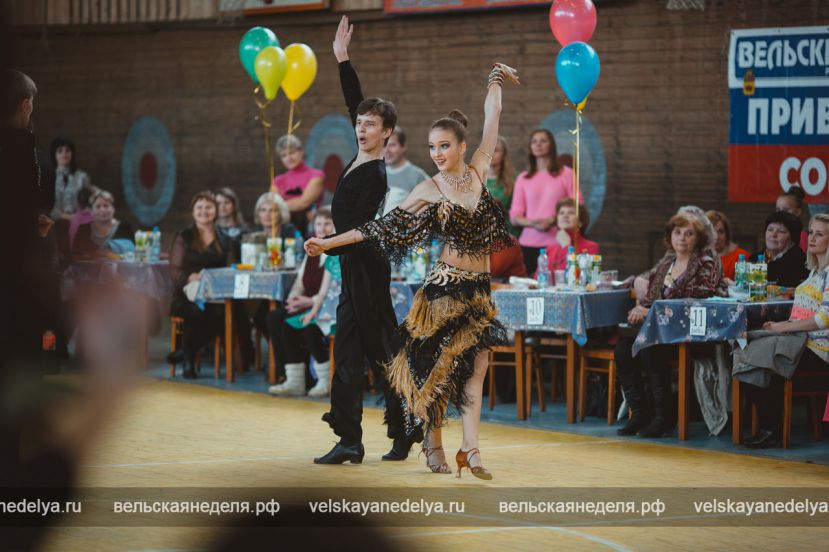 Российский турнир по спортивному бальному танцу в Вельске