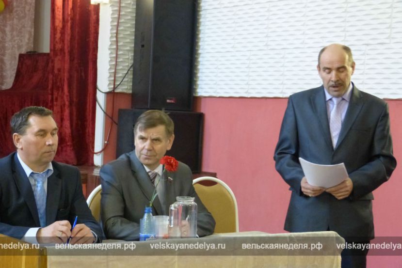 19 марта в ДК д. Мелединская состоялся отчёт главы МО «Верхнеустькулойское» Сергея Фёдоровича Жильцова.